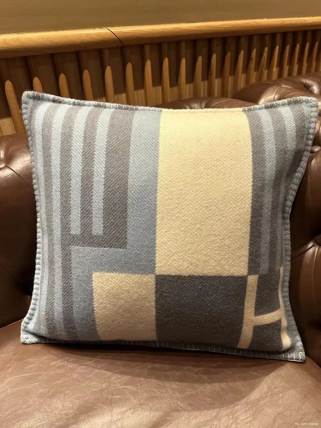 ITHAQUE THROW PILLOW HERMES WOOL 0504